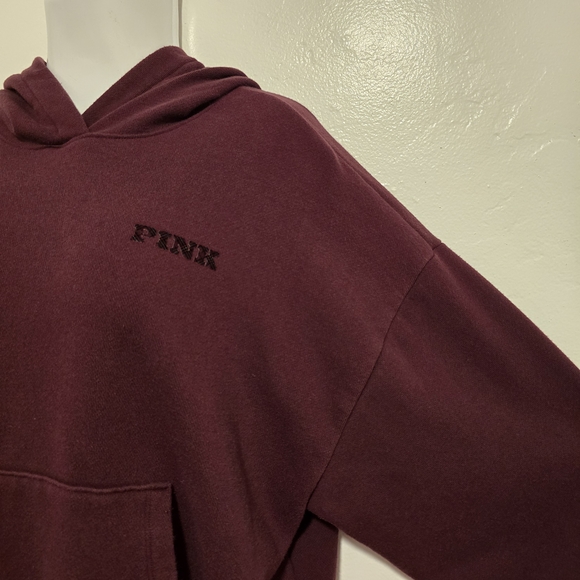 PINK Victoria's Secret - Maroon Hoodie - Picture 4 of 12